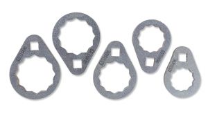 klíč na olejový filtr 24mm 27mm 32mm 36mm 38mm speciální klíč na povolování olejových filtrů očkový na golu plochý, Sada 5 dvanáctihranných klíčů pro těžce dosažitelné patrony olejových filtrů