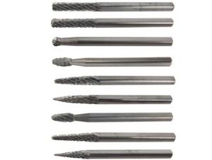 rotační pilník karbidový průměr 3mm kulička  válec ovál kužel plamen zaoblený sada malých rotačních fréz do brusky vrtačky profi frézky 3mm do vrtačky brusky rotační karbidový pilník 3mm 426MD-3/