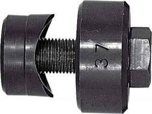 hydraulická pumpa pro kruhové prostřihovače plechu, Ruční hydraulický přístroj s kyvným válcem v plastovém kufru