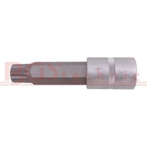 Hlavice zástrčná 1/2" XZN M16 x 100 mm ořech XZN tisícihran