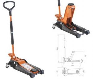 hever pod auto profi 3t od 90mm, zvedák s nosností 3 t,mobilní zvedák profi 3T zdvih od 9cm až 55,2cm, profi zvedák mobilní na 3 tuny Bahco BH130001