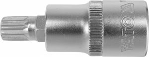 Hlavice XZN M10 na 1/2" golu nástavec 1/2" bit vícezubý SPLINE 