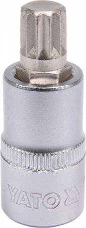  Hlavice XZN M12 na 1/2" golu nástavec 1/2" bit vícezubý SPLINE,tisícihran vnější M12 XZN 