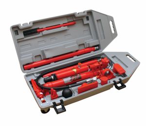 hydraulická rozpínací souparava 10T pro autoklempíře,autoklempířská hydraulický rozpínák 10t s příslušenstvím, Hydraulické zařízení pro opravování karoserií vozidel 10t