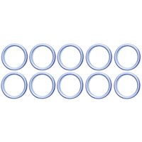 podložka M13 alu pod zátku oleje ,sada podložek pod náhradní olejovou zátku M13 podložky těsnící pr.13 mm pro olejové výpusti, 20ks