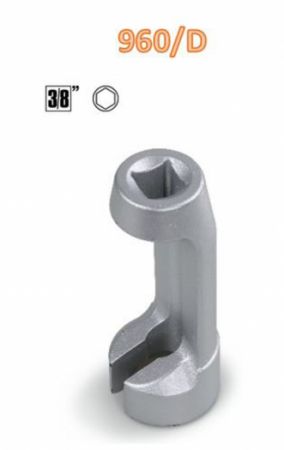 HLAVICE PRO DEMONTÁŽ- MONTÁŽ ČIDEL TEPLOTY VÝFUKOVÝCH PLYNŮ 13mm-14mm-17mm Beta 960/C6", prořízlé hlavice na sondy čidla 13mm- 14mm- 17mm 