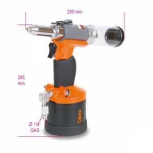 profi pneumatická nýtovačka do 4,8mm, nýtovací kleště pneumatické Beta 1946C 4,8 mm, nýtovací pistole na stlačený vzduch Profi Beta,Automatická vzduchová nasávací nýtovačka