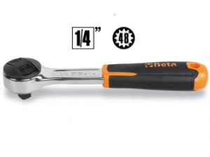 Ráčna 1/4" Beta 900/55 profi ráčna na malou golu Beta tools ,malá ráčna  profesionální 1/4" Beta ,1/4” přepínací ráčna ráčna, 48 zubů