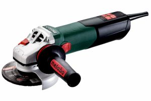 úhlová bruska 125mm s regulací otáček 1550W ,úhlovka s regulací otáček Profi Metabo 1550W 125mm s regulací otáček k přesné práci a leštění materiálů  