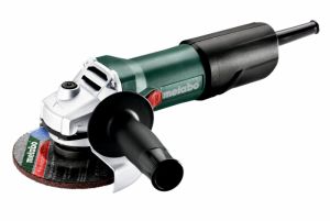 úhlová bruska s regulací otáček lehká malá profi 125mm 850W pro jemnou práci s kotouči 125mm, úhlovka s regulací otáček 125mm Metabo pro leštění a jemné broušení a dokončovací práce, profi bruska