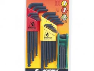 sada imbus palcové metrické a Torx, imbus s kuličkou Inch- mm- Torx ,sestrava palcových metrických a Torx imbus made in USA
