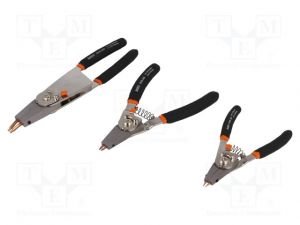 kleště seger profi 4-100mm přestavitelné Bahco sada seger kleští profi přestavitelné 3 velikosti 30 variant, profi seger kleště sada 3 velikosti s výměnnými hroty a přepínací, kleště seger Bahco 9938