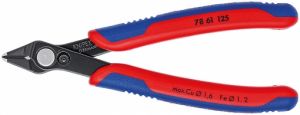 kleště štípací jemné na elektroniku 125mm Knipex 7861125,