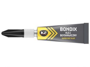 vteřinové lepidlo 3g, K2 BONDIX 3 g - vteřinové lepidlo