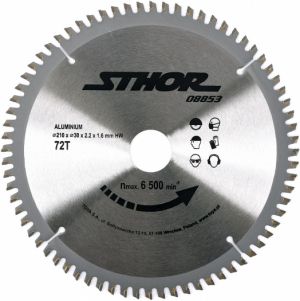 pilový Kotouč na hliník, jemný kotouš s sk plátky 72 zubů, 100 zubů do kotoučové pily 210mm a 250mm