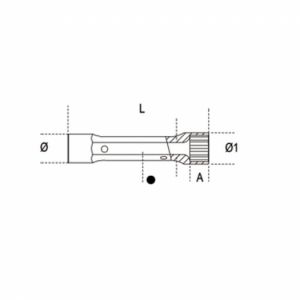 TRUBKOVÝ KLÍČ profi velikost 6mm - 32mm BETA 935, Oboustranné šestihranné trubkové nástrčné klíče, trubkový klíč DIN 896 UNI6746