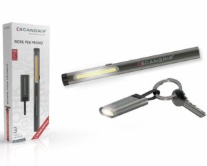 led mikro pracovní lampa s magnety tužková profi  s lampičkou na klíče jako dárek profi  pracovní světlo WORK PEN 200R + FLASH MICRO R