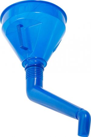 Plastový trychtýř se zahnutou hubicí průměr 145 mm 