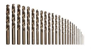 sada vrtáků Cobaltových 1-13mm po 0,5mm Vrtáky HSS-Co 1 – 13 mm, sada 25ks DIN 338