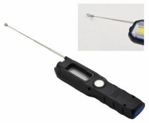  montážní Svítilna  LED 300lm nabíjecí s Power bankou, pracovní světlo led dobíjecí s magnetem a háčkem, pracovní světlo montážní i cestovní s červeným SOS signálním osvětlením 