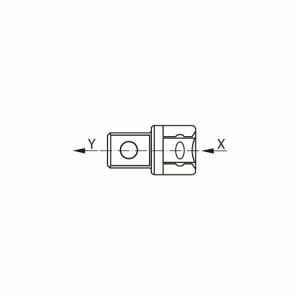 Redukce z 1/4" na 1/2", redukce z malé goly na velkou golu, speciální redukce z malé goly 1/4" na velkou golu 1/2" 