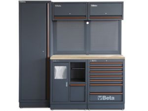 Sestava dílenského nábytku C45PRO 2.0 CW, 4500/C45PRO2.0/CW