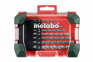 sada vrtáků do zdi Ø 3 / 4 / 5 / 5,5 / 6 / 7 / 8 / 10 mm Metabo  profi sada vrtáků do kamene 8ks Ø 3 / 4 / 5 / 5,5 / 6 / 7 / 8 / 10 mm