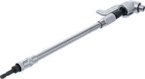 Flexibilní nástavec úhlový na bity pro aku  vrtačku šroubovák 1/4", ohebný nástavec pro vrtačku dlouhý 310mm