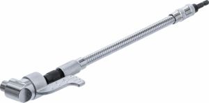 Flexibilní nástavec úhlový na bity pro aku  vrtačku šroubovák 1/4", ohebný nástavec pro vrtačku dlouhý 310mm