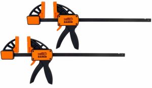 truhlářská 30cm svěrka rychloupínací s ráčnovým ovládáním Bahco rychlosvěrka 300mm upínací truhlářská svěrka profi  pár 
