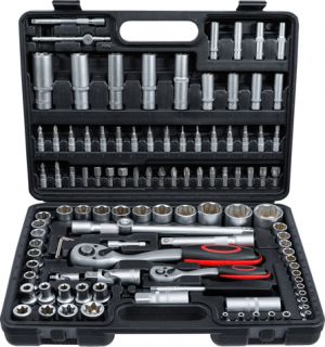 Gola sada 1/4" a 1/2" 4-32mm 108ks BGS, sada golamalá s velkou s dlouhými hlavicemi 
