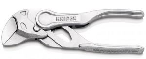 Mini Klešťový stavitelný klíč 100mm Knipex XS, klíč stavitelný malý do velikosti matice 21mm délka 10cm