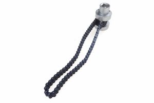 Klíč na olejové filtry s dvojitým řetězem 1/2", rozsah 73-170mm