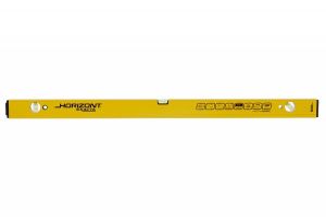 Vodováha profi pevný profil alu frézovaná základna  1m; 1,2m; 1,5m; 2m 3 libely  HORIZONT EXACTA 