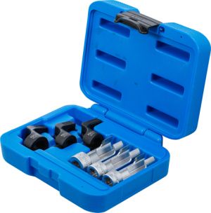 sada hlavic pro teplotní čidla výfukových spalin 13mm 14mm 17mm EGT, klíč na sondy a čidla prořízlé vyhnuté na golu  13 - 14 - 17 mm 