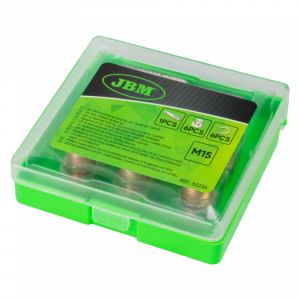 Sada pro opravu závitů olejových van M14x1,5 na M15x1,5mm 6ks zátek. oprava strženého závitu vypouštěcího závitu olejové vany 