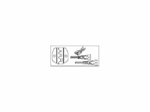 Kleště lisovací na mini neizolované konektory 0,1 - 2,5 mm2  AWG 27 - 13 KNIPEX PreciForce, krimplovací kleště na malé neisolované konektory zabalovací 