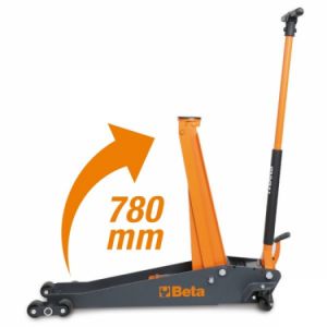 pojízdný zvedák s vysoký  2T do 78cm zdvih s výkyvnými kolečky s nylonu , zvedák 2T níský s velkým zdvihem do 780mm, profi hever beta 3030H/2T zdih 8,5cmaž 78cm a ppřejezdovými kolečky 