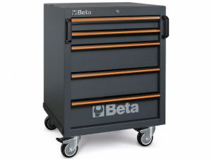 Vozík na nářadí s 5 zásuvkami pro sestavu dílenského nábytku C45PRO, 4500/C45PRO/C5