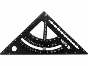 Úhelník tesařský hliníkový 170 mm s nastavitelným úhlem, Tesařský hliníkový úhelník 170 mm. 