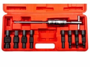 Stahovák vnitřních ložisek 8-32mm s reverzním kladivem, vytahovák malých ložisek za vnitřní průměr 8-10 mm, 10-12 mm, 12-14 mm, 15-17 mm, 17-20 mm, 20-24 mm, 25-29 mm, 30-32 mm