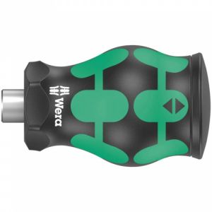 Vánoční dárek Šroubovák s 6 bity WERA Kraftform Kompakt Stubby se zásobníkem 135817, dárek pro řemeslníka mechanika  profi  šroubovák 