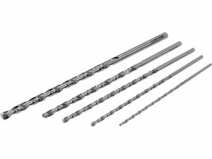 prodloužený Vrták na kov  3, 4, 5, 6, 8 mm dlouhý, sada 5ks
