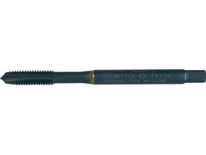 Závitník M8x1,25 HSS-PM pro průchozí otvory žlutý pruh Pro velmi obtížně obrobitelné titanové slitiny a žárovzdorné slitiny, nitridovaný, oxidovaný