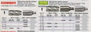 Karbidová fréza obrysová válcová průměr 6mmx12mm, 12mmx20mm se stopkou 3mm sek 9,profi rotační pilník malý pr. 6mm se stopkou 3mm