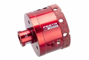 Korunka vykružovací diamantová 72mm M14 pro úhlovou brusku na dlaždice 