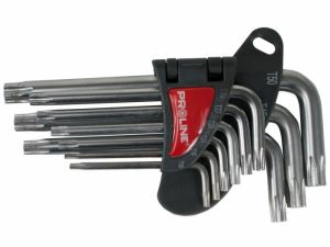 Klíč L TORX T10, T15, T20, T25, T27, T30, T40, T45, T50