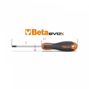 Šroubovák Torx profi Beta Evox Torx®, šroubovák T5 T6 T7 T8 T9 T10 T15 T20 T25 T27 T30 T40 T45 profi Torxové šroubováky Beta
