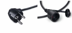 Automatický naviják 15m s elektrickým kabelem 3Gx1.5 mm² a zásuvkou SCHUKO BETA 1844SCK 15-H05/SCK