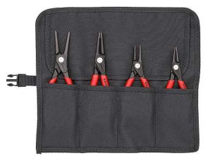 kleště seger Knipex sada 4 kusů, Sada 4 precizních kleští na pojistné kroužky KNIPEX, kleště pro pojistné kroužky J1 J2 A1 A2